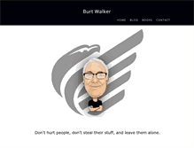 Tablet Screenshot of burtwalker.com